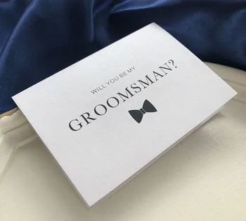 

Will you be my groomsman/best man Invitation cards