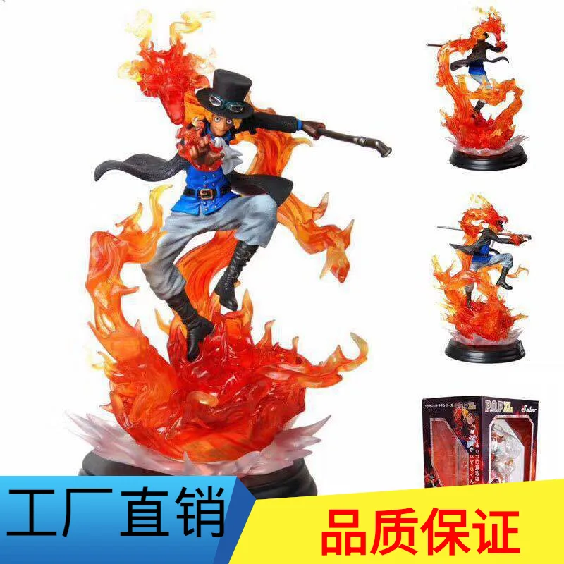 Аниме one piece Аниме ультра большой one piece GK пламя Огненный Дракон Saab