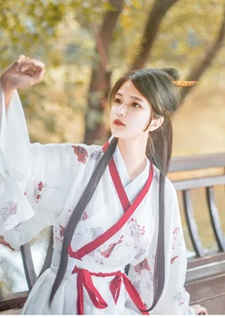 

2020 chinese traditional costume for women ancient hanfu clothing cosplay lady elegant tang costume for stage