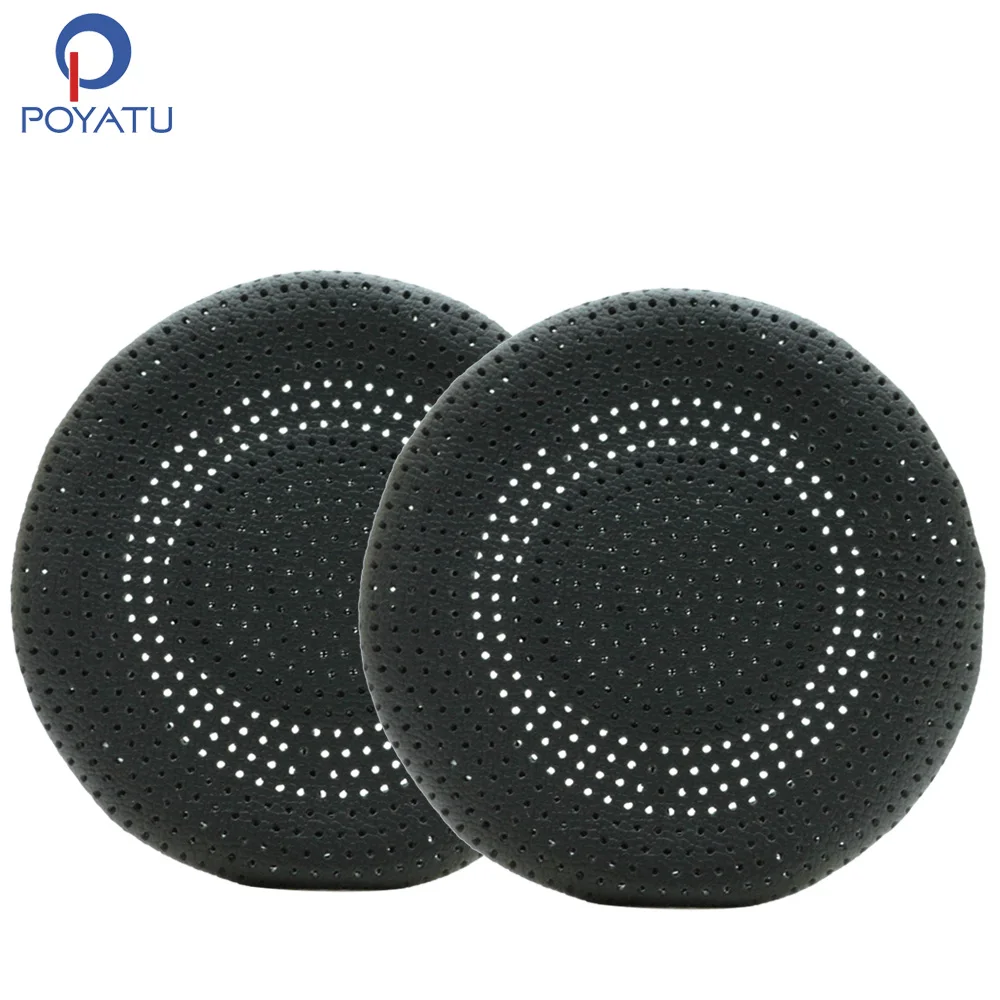 

Poyatu Earpads Cover for Plantronics Blackwire 3200 3210 3225 Binaural Headset Headphone Replacement Ear pads Cushions Cover