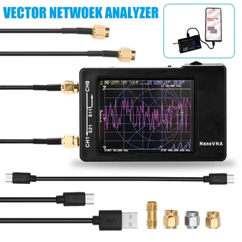 

LCD Display NanoVNA Vector Networks Analyzer Antenna Analyzer MF HF VHF 50kHz-900 MHz P666