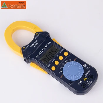 

A3390 Digital Clamp Meter Multimeter Ohmmeter Mini Ammeter AC DC Voltmeter 600v Automatic Range Measuring Current Clamp