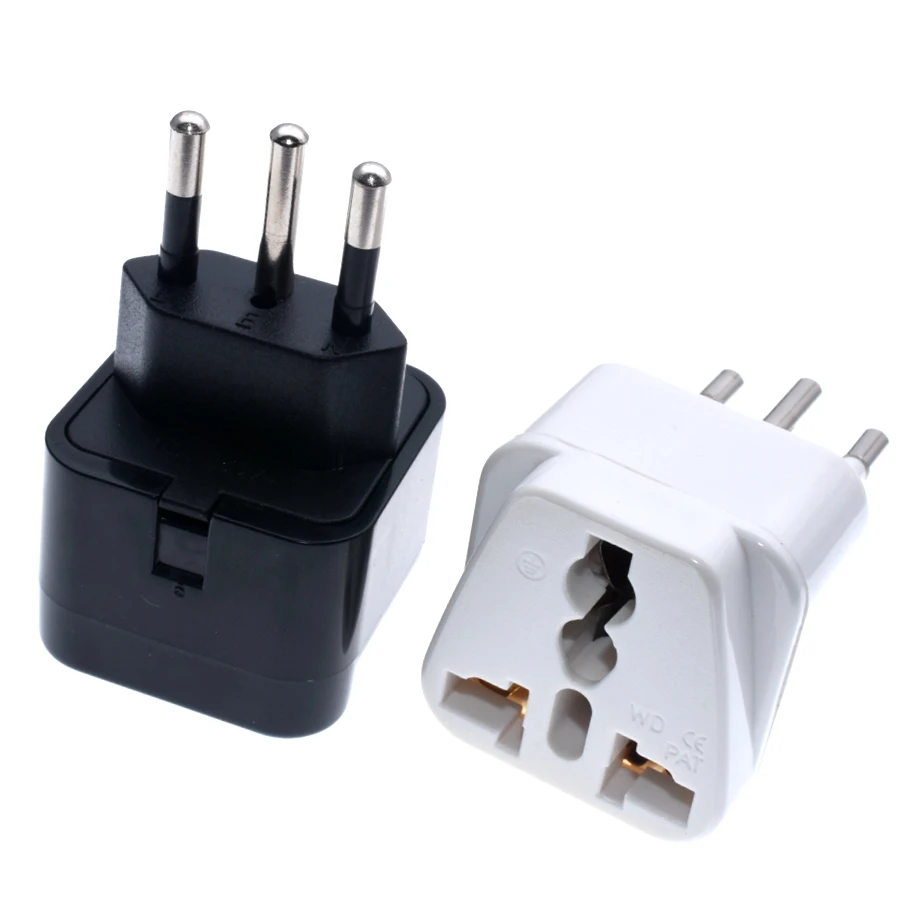 3pin Brazil Brazilian Ac Power Plug Uk/us/eu To Brazil Brasil Socket