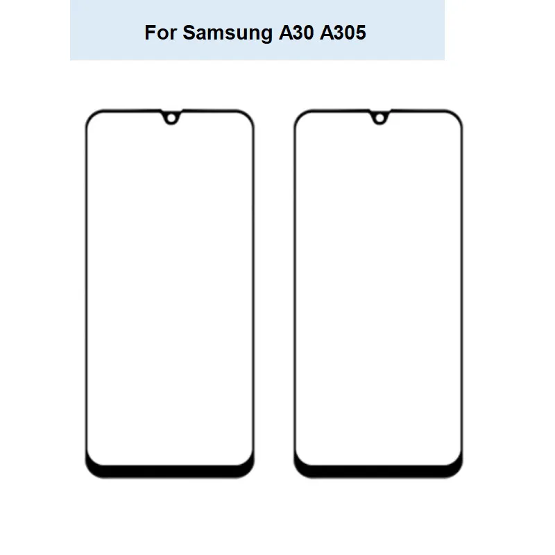 Переднее стекло 6 4 дюйма для Samsung Galaxy A30 переднее внешняя линза ЖК сенсорный экран