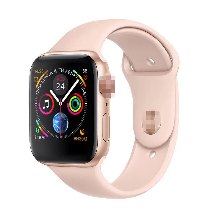IWO 8 PLUS 44mm Watch 4 Heart Rate Smart Watch case for apple iPhone Android phone huawei xiaomi sony