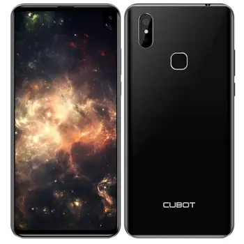 Перейти на Алиэкспресс и купить Cubot Max 2, 4 ГБ, 64 ГБ, Android 9,0, 5000 мАч, 4G смартфон, Восьмиядерный, 6,8 дюймов, водосберегающий экран, две задние камеры, 6P объектив, мобильный телефон