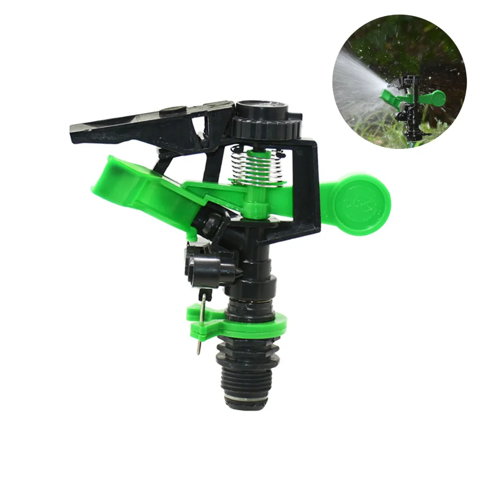 1/2" male Farm Rotating Rocker nozzle 360 degrees rotary jet nozzle Agricultural garden Irrigation Lawn Sprinklers with 1pcs