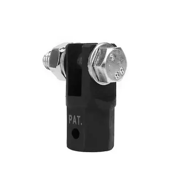 

Replacement Jack Adapter Chrome Vanadium Steel Black Anodized Practical