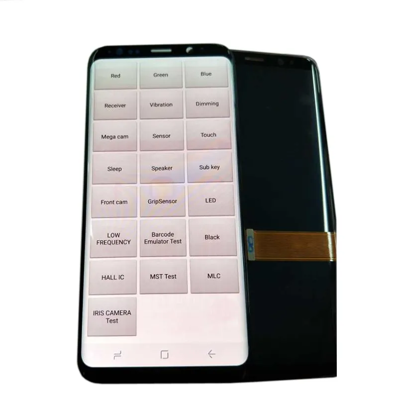 

Super Amoled Bigger Burn Shadow LCD For Samsung S8 G950 S8 Plus G955 G955F LCD Display and Touch Screen Digitizer Assembly Parts