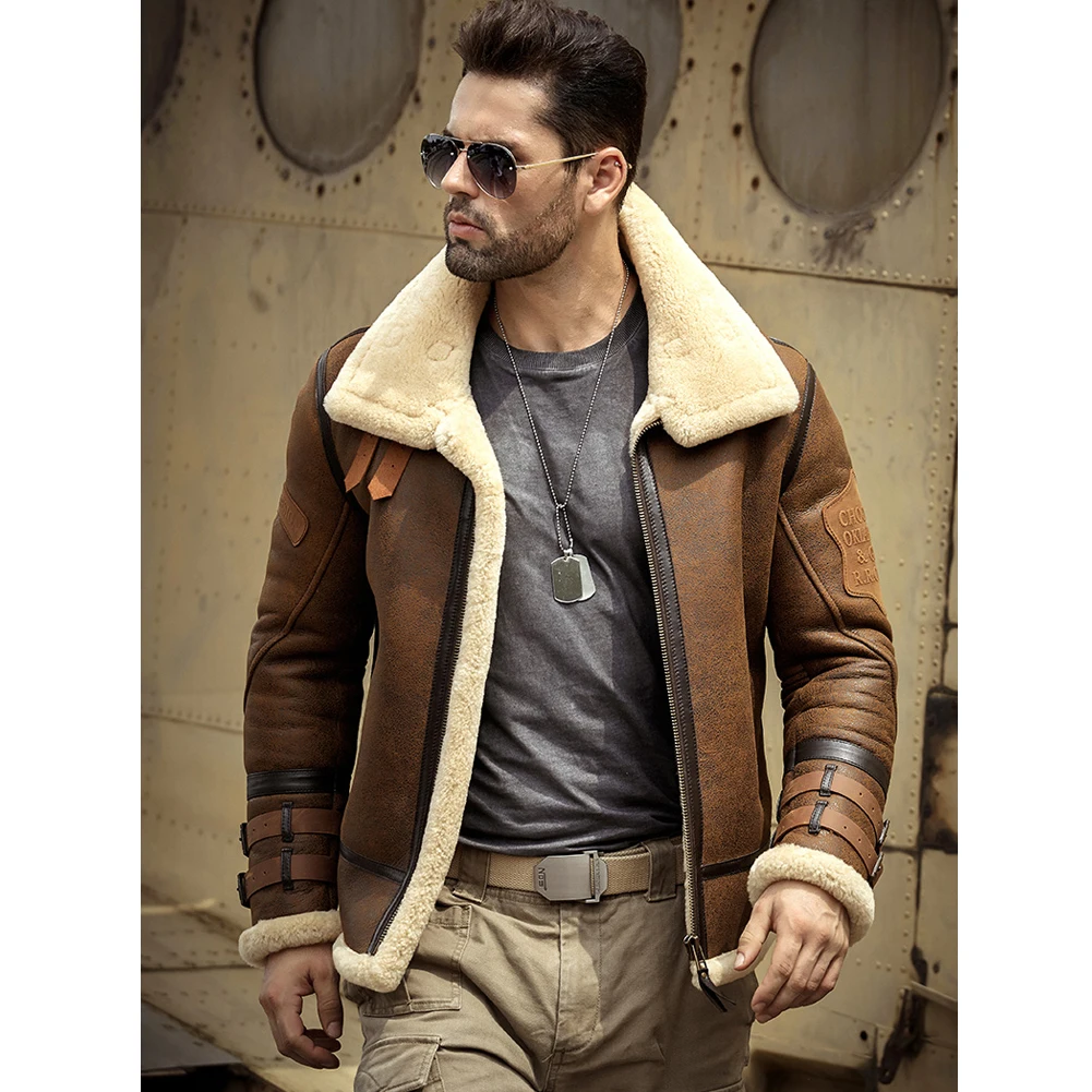 Air force sheepskin jacket Clearance