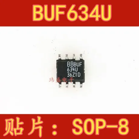 10 шт./лот BUF634U 634U лапками углублением SOP-8