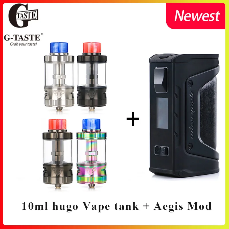Vape Tank G-taste Aries 30 RTA 10 мл/6 мл AFC system 510 Thread & Aegis Legend Mod электронная сигарета большой