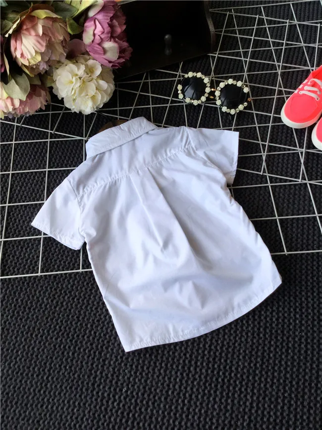 Children Summer Shirt Korean-style BOY'S Fashion Handsome Cuihua Shirt Boy Big Flower Fashion Half Sleeve Fashion
