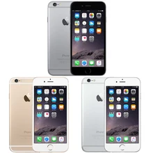 Разблокированный Apple iPhone 6 6 1 ГБ Оперативная память 16 Гб/64/128 ГБ Встроенная память IOS Двухъядерный 4,7 дюймов ips 4 аппарат не привязан к оператору сотовой связи мобильный смартфон OS используется IPhone6