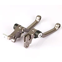 Для Honda Dirt Bike XR400R 96-04 XR650R 00-07 мотоциклетные поворотные тормозные рычаги сцепления для мотокросса тормозные рычаги сцепления - Цвет: titanium