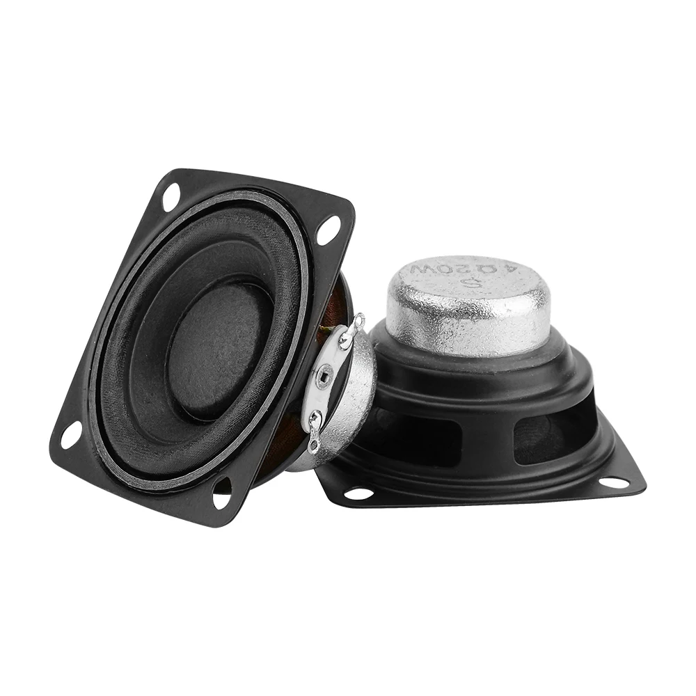 Aiyima 2Pc 2Inch 4 & 8 Ohm Full Range Speaker Geluid Muziek Speakers Driver 10W 15W 20W Radio