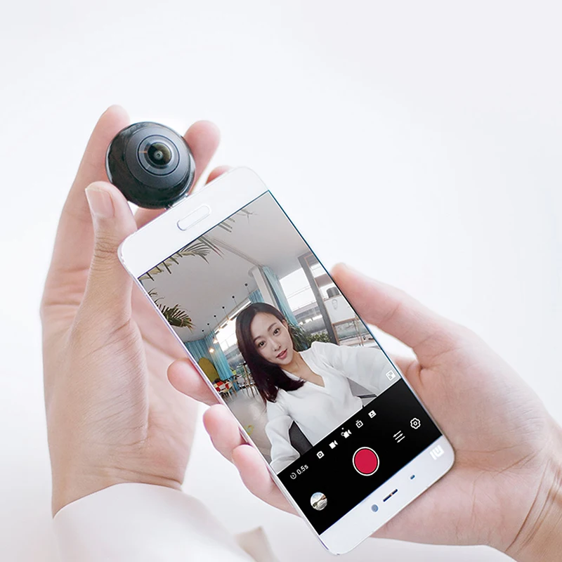 Xiaomi MADV Mini 360 градусов Панорама VR камера 13 МП CMOS сенсор 5,5 K HD видео прямой поток с поддержкой Android Версия usb type C