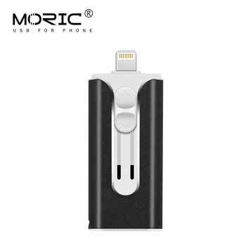

3 in 1 New iOS USB Stick Usb memoria cel usb USB Flash Drive Pendrive u disk For For iPhone/iPad /Android Phone usb stick gift