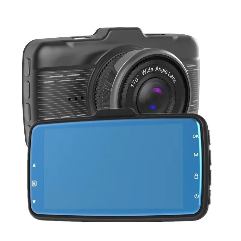 

Wide angle CarLogNew Dual Lens Car DVR Camera Full HD 1080P IPS FrontRear Camera Video Registrars G-Sensor Night Vision Dash Cam