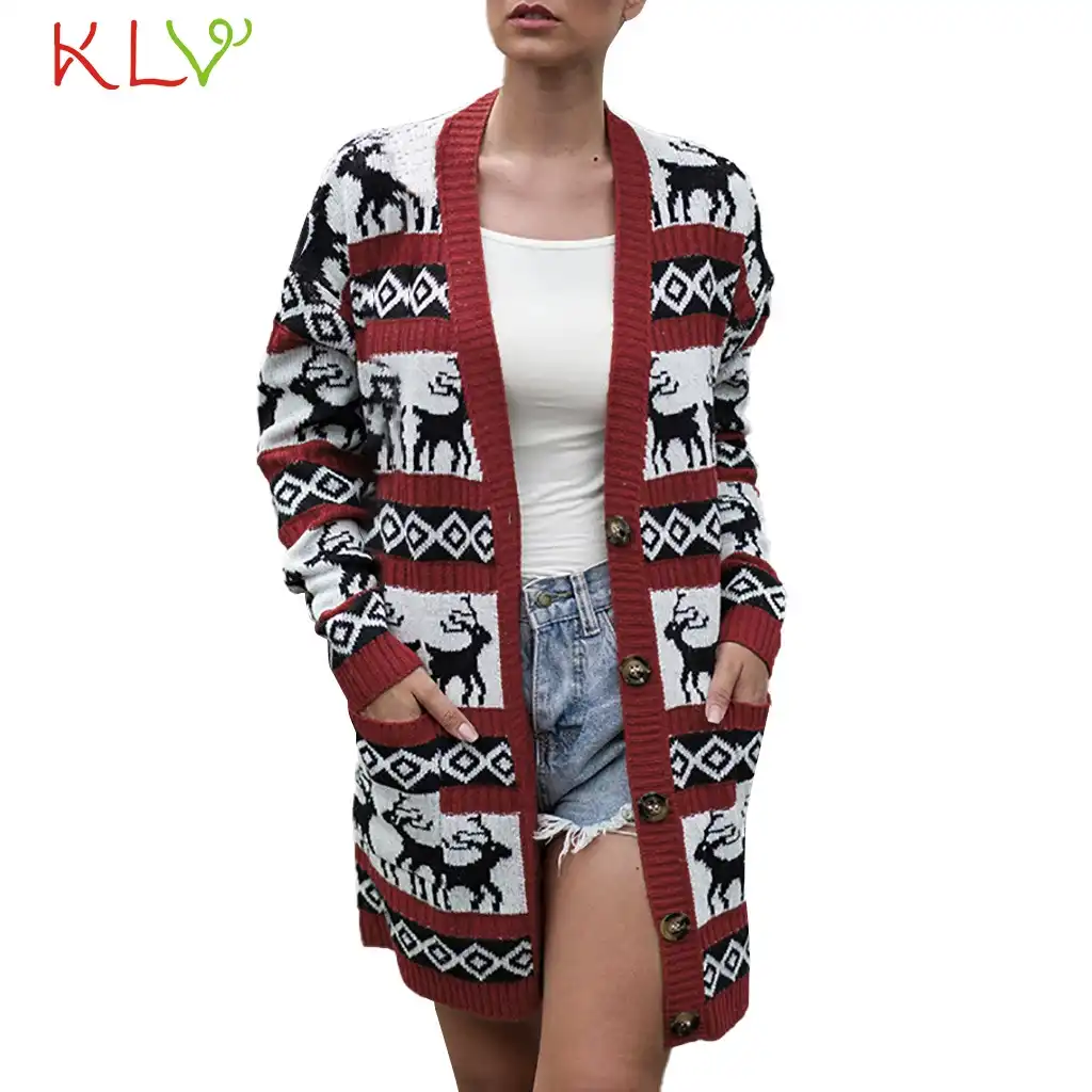 Christmas jacket womens Clearance