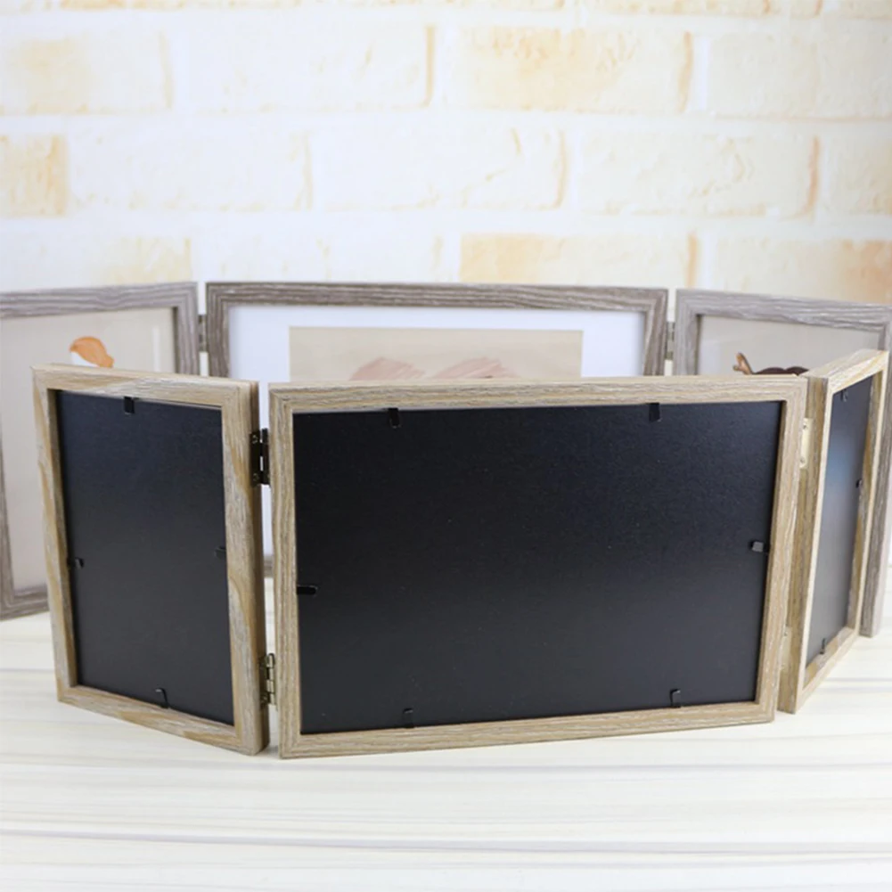 Деревянное украшение в виде пары юбилей DIY свадебный день фото три раза домашний рабочий стол романтическая фоторамка любовник