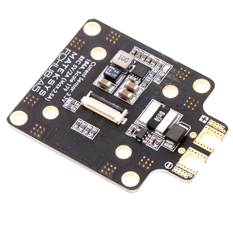 FFYY-PDB Встроенный датчик тока 184A 5V 2A BEC 2-6S для радиоуправляемого дрона FPV Racing Multi Rotor