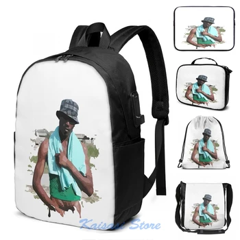 

Funny Graphic print Moreno Negro Whatsapp Mandingo USB Charge Backpack men School bags Women bag Travel laptop bag