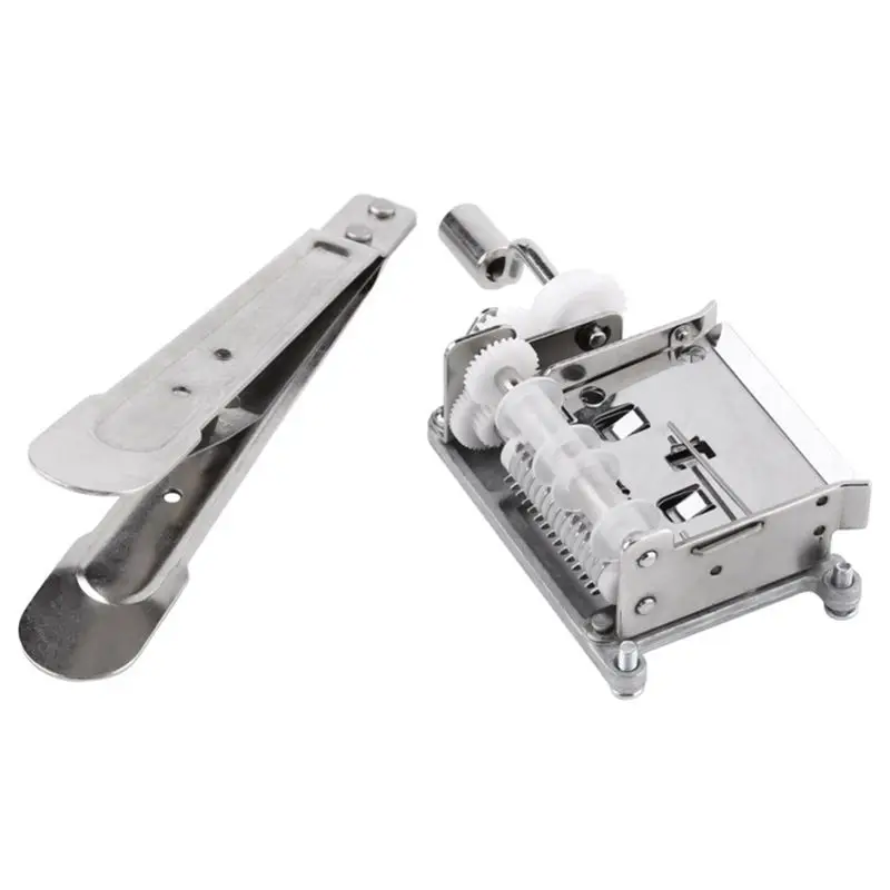 Diy Music Box Tune Hand Crank 15 Notes Music Instrument Set With 20 Pcs Blank Note Crank Mechanical Musical Box