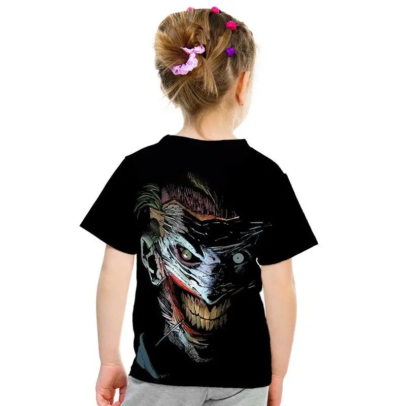 Nuevo Shantou estilo gtico camiseta de los nios 3D impreso Taro nios Топы moda manga corta verano calle ropa de los nios