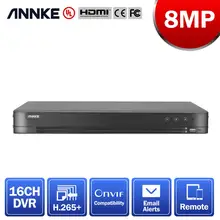 ANNKE 16CH 4K grabadora de Video Digital para Unfailing récord de 24/7 5IN1 H.265 + DVR para 5MP 6MP 8MP CCTV cámaras de seguridad, cámaras IP