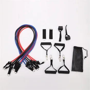 

16 Multi-functional Chest Expander Set Elastic String Hairband Tube Men and Women Fitness Equipment Power Wrist Pulling Rope