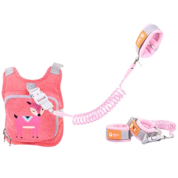 

Foldable Baby Safety Harness Baby Kid Anti-lost Backpack Strap Multifunction Toddler Walking Keeper Backpack Anti Lost Leash