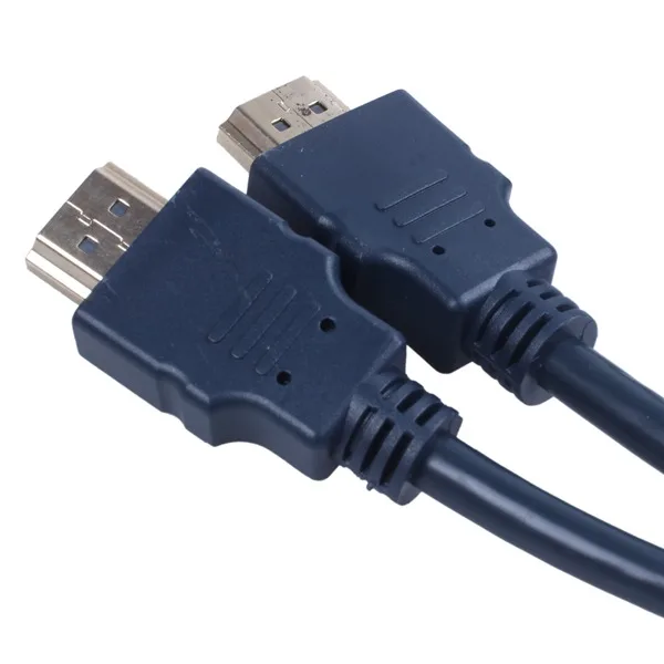 Переключатель KVM HDMI с 2 портами удлинителем кабеля до 50 метров Встроенный кабель