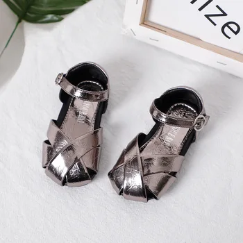 

Sweet Children Sandals Kids Cool Sandals Closed Toe Infant Summer Beach Shoes Girls Princess Shoes Hook Loop Baby Toddler Shoes