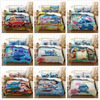 

3D Cartoon Stilts Duvet cover set,Children anime bedding set bedroom decorative gift,1 quilt cover and 2 pillowcases