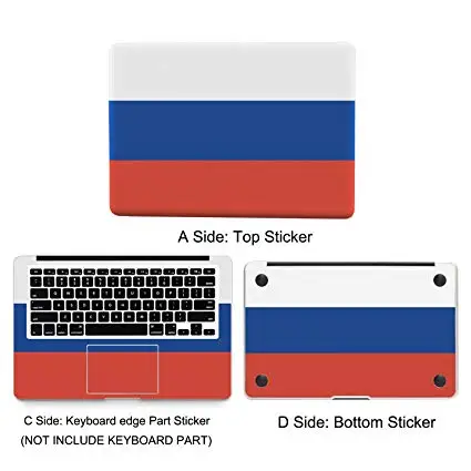 14 3 в 1 наклейка на весь корпус чехол для ноутбука Виниловая наклейка для Apple Macbook Air 11 12 13 15 Pro Mac Book notebook Lap Top sticker s - Цвет: 14