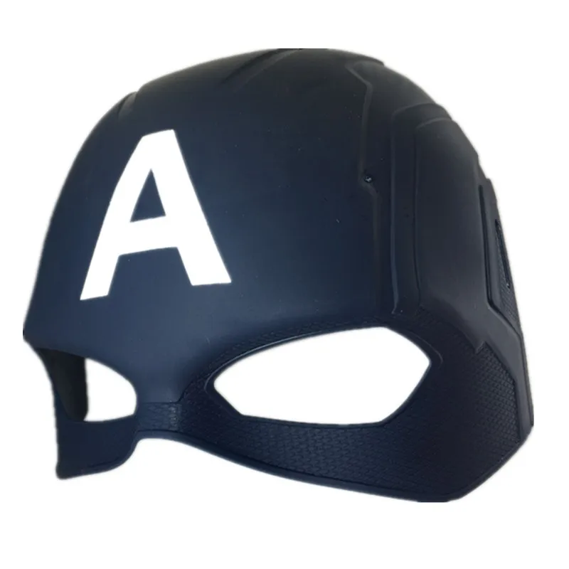 Movie Captain America 3 Civil War Captain America Helmet Mask Cosplay Steven Rogers Superhero Latex Helmet Halloween Party Prop