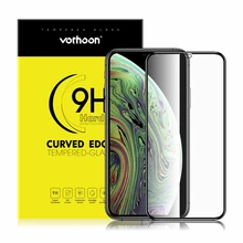 Votoon закаленное стекло для iphone 11 Pro Max Xs Max Xr полное покрытие краев протектор экрана для iphone 11 защитное стекло