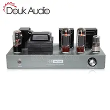 Douk аудио hi-fi EL34 вакуумный ламповый усилитель, одноконцевый стерео Настольный усилитель мощности класса A