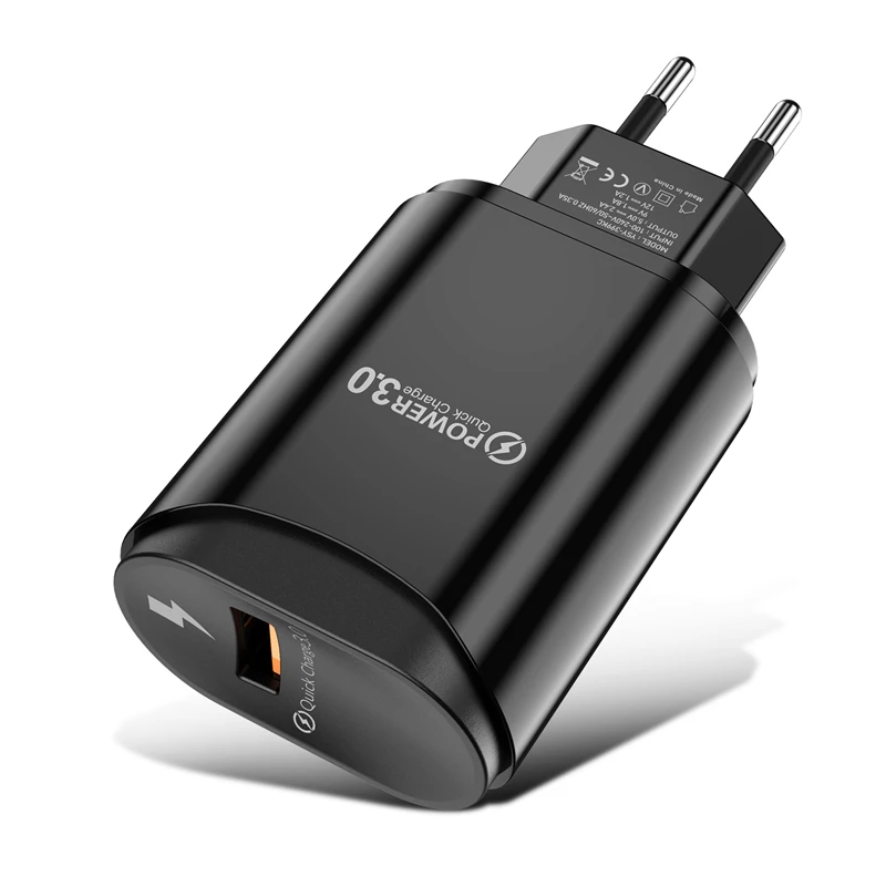 Lovebay Quick Charge 3,0 USB зарядное устройство для телефона для iPhone 11 Pro Max Xiaomi huawei AFC FCP Универсальное зарядное устройство для быстрой зарядки - Тип штекера: EU Charger