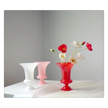 

O.RoseLif Glass Vases Flower Home Decorative Table Vase Weddings Events Decorating Arrangements Flowers Office nordic Home Decor