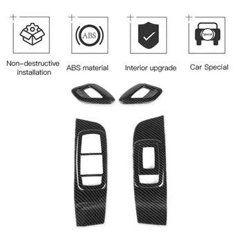 

Accessories Door Handle Cover Window Switch Panel Trims Replaces 4pcs/kit