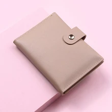 

New Fashion Luxury Women's Wallet Solid Color Leather PU Hasp Zipper Short Purse Small Card Holder Wallet Coin Bags Multi-card