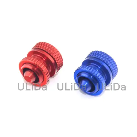 1pcslot Aluminum Fuel Plug Dot Gas Glow Cap RC Nitro Powered Airplane Replacement Parts title=