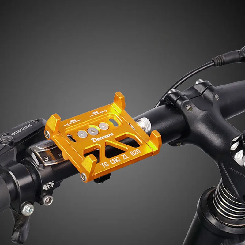 Алюминиевый держатель для телефона для велосипеда MTB Горный Дорожный мотоцикл универсальная подставка для руля для 3," до 7,5" смартфонов gps