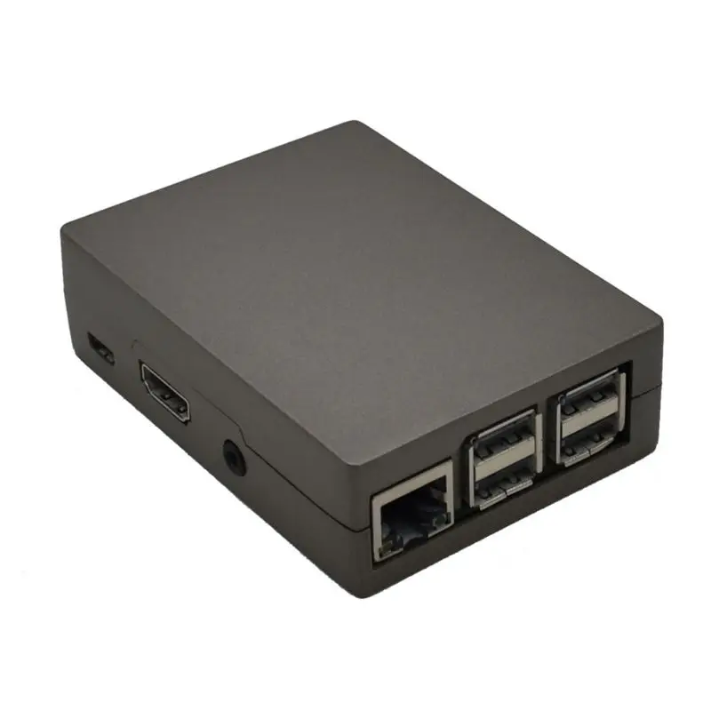 Алюминиевый медный чехол, металлический корпус для Raspberry Pi 3/2, Модель B/B+, защитный чехол с аксессуарами