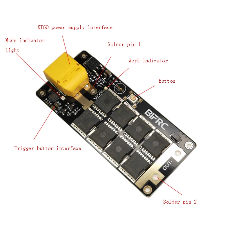 1 шт. DIY точечная сварка Ручка иглы для 18650 портативный 12 В литиевая батарея хранения пятна паяльная машина печатная плата