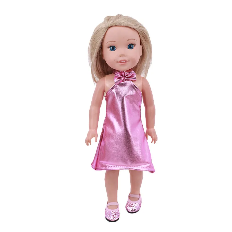 Doll Clothes Dress For 14Inch Wellie 