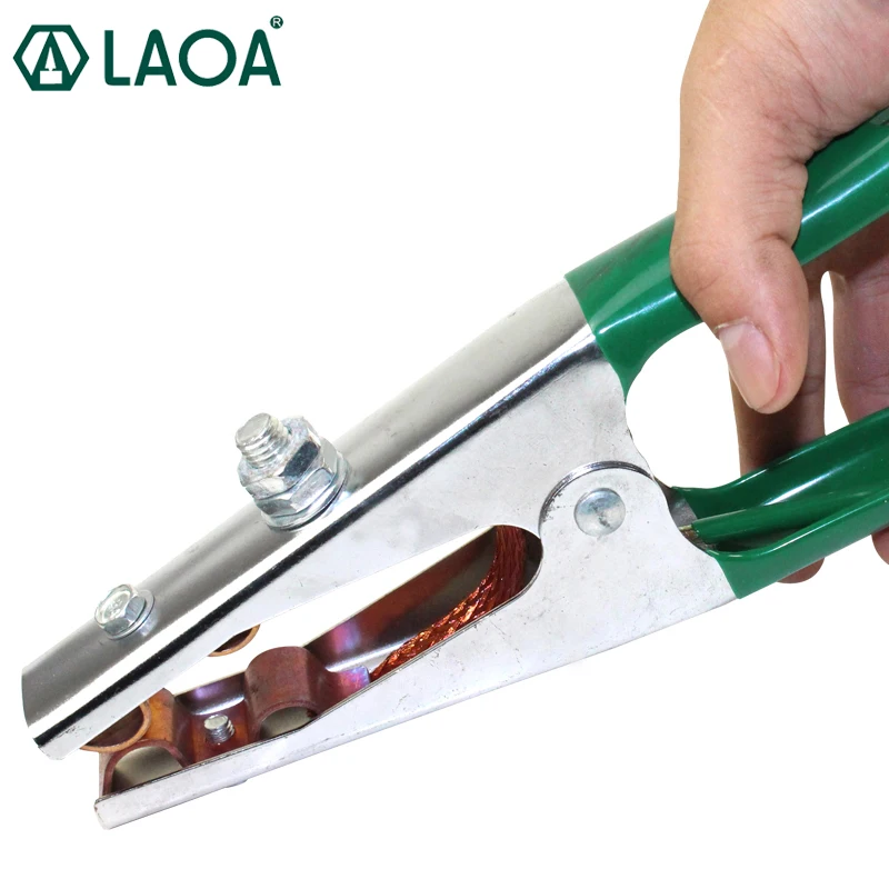 LAOA 500A Super Big Electrode holder Earthing clamps professional 500A Welding clamp