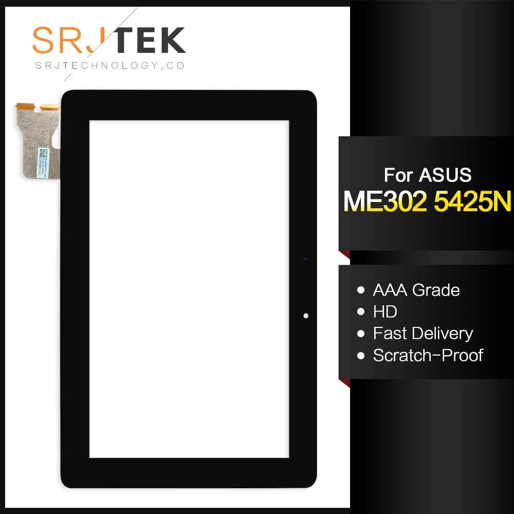 For Asus MEMO Pad FHD 10 ME302 ME302C K005 ME302KL K00A 5425N FPC 1 Touch Screen Digitizer Glass